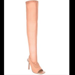 Steve Madden Beverley Blush Boots Sz 8